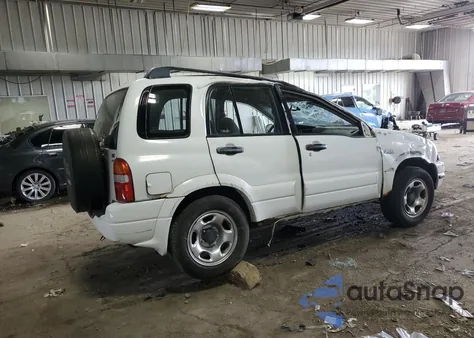 2001 Suzuki Grand Vitara Jx from USA, damaged, VIN JS3TD62B914167160